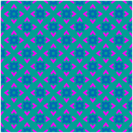 Seamless vector background with repeat pattern. multicolor mosaic. Perfect for fashion, textile...