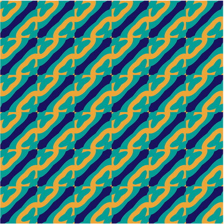 Seamless vector background with repeat pattern. multicolor mosaic. Perfect for fashion, textile design, cute themed fabric, on wall paper, wrapping paper, fabrics and home decor.のイラスト素材