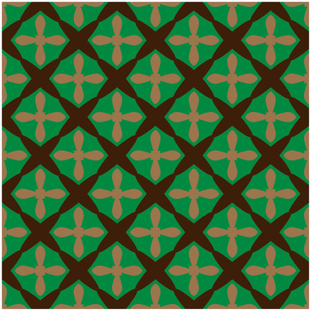 Seamless vector background with repeat pattern. multicolor mosaic. Perfect for fashion, textile design, cute themed fabric, on wall paper, wrapping paper, fabrics and home decor.のイラスト素材