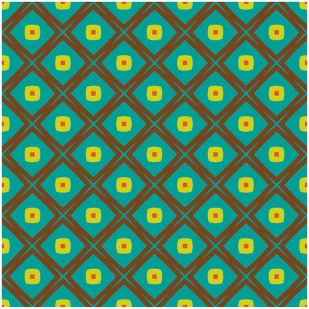 Seamless vector background with repeat pattern. multicolor mosaic. Perfect for fashion, textile...
