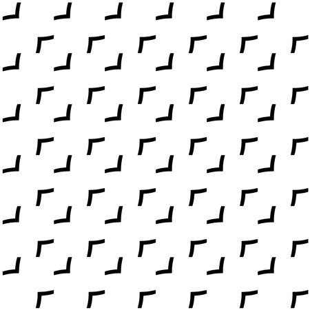 Background with abstract shapes. Black and white texture. Seamless monochrome repeating pattern for decor, fabric, cloth.のイラスト素材