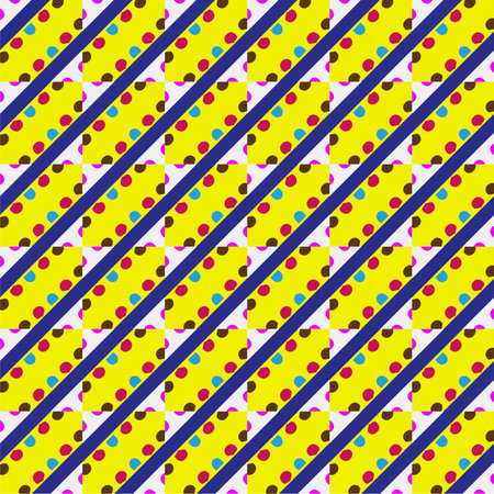 Seamless diagonal pattern. Repeat decorative design. Abstract texture for textile, fabric, wallpaper, wrapping paper.のイラスト素材