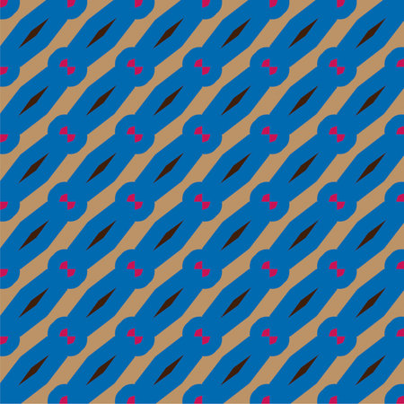 Seamless diagonal pattern. Repeat decorative design. Abstract texture for textile, fabric, wallpaper, wrapping paper.のイラスト素材