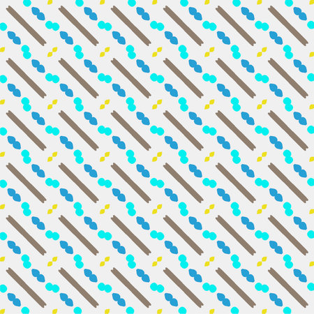 Seamless diagonal pattern. Repeat decorative design. Abstract texture for textile, fabric, wallpaper, wrapping paper.のイラスト素材