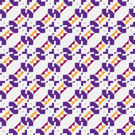 Seamless diagonal pattern. Repeat decorative design. Abstract texture for textile, fabric, wallpaper, wrapping paper.のイラスト素材