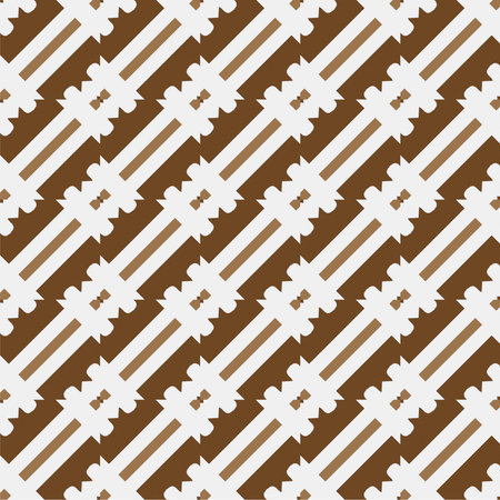 Seamless diagonal pattern. Repeat decorative design. Abstract texture for textile, fabric, wallpaper, wrapping paper.のイラスト素材