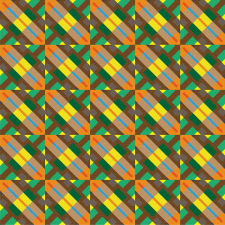 Seamless diagonal pattern. Repeat decorative design. Abstract texture for textile, fabric, wallpaper, wrapping paper.のイラスト素材