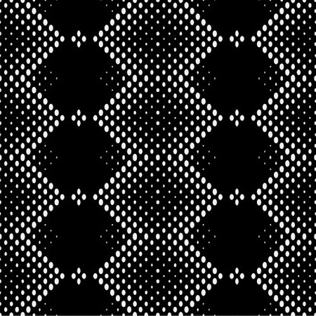 Background with abstract shapes. Black and white texture. Seamless monochrome repeating pattern for...