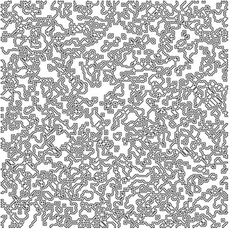 Vector pattern with symmetrical elements . Modern stylish abstract texture. Repeating geometric tiles from striped elements. Black and white pattern.のイラスト素材