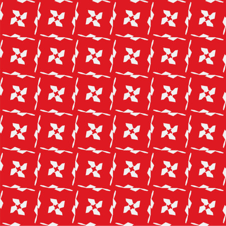 Abstract ethnic rug ornamental seamless pattern. Perfect for fashion, textile design, cute themed fabric, on wall paper, wrapping paper and home decor.のイラスト素材