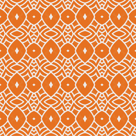Abstract ethnic rug ornamental seamless pattern. Perfect for fashion, textile design, cute themed fabric, on wall paper, wrapping paper and home decor.のイラスト素材