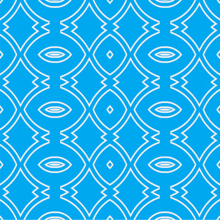 Abstract ethnic rug ornamental seamless pattern. Perfect for fashion, textile design, cute themed fabric, on wall paper, wrapping paper and home decor.のイラスト素材