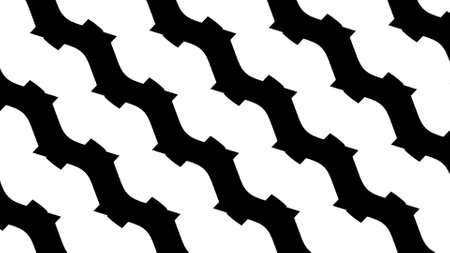 Wallpaper with black and white shapes. Abstract background for wallpapers and designs.
