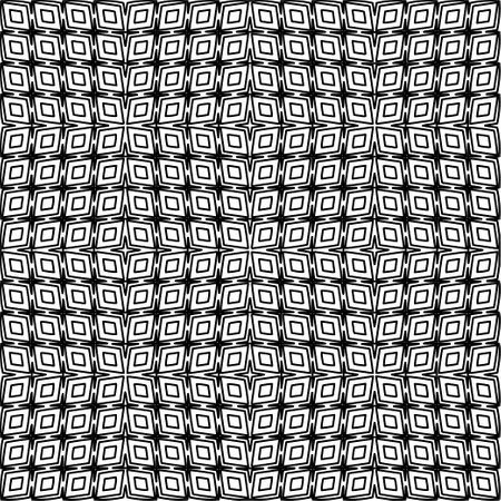 Monochrome ornamental texture with smooth linear shapes, zigzag lines, lace pattern. black and white...