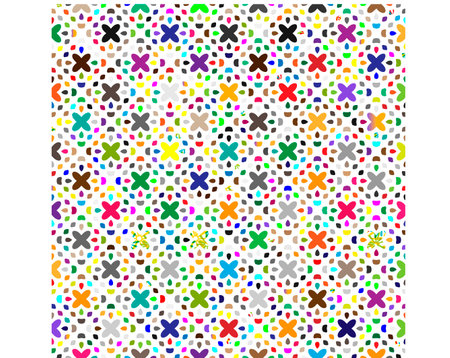 Background with colorful pattern. abstract background. Perfect for fashion, textile design, cute themed fabric, on wall paper, wrapping paper and home decor.のイラスト素材