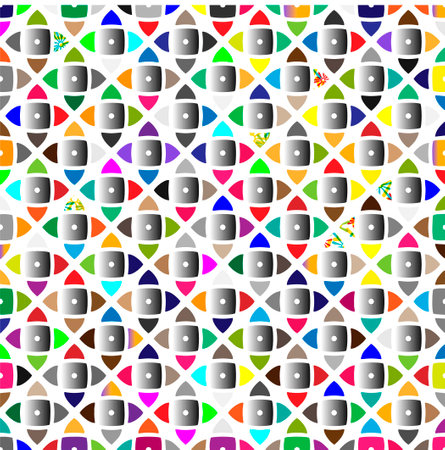 Background with colorful pattern. abstract background. Perfect for fashion, textile design, cute themed fabric, on wall paper, wrapping paper and home decor.のイラスト素材