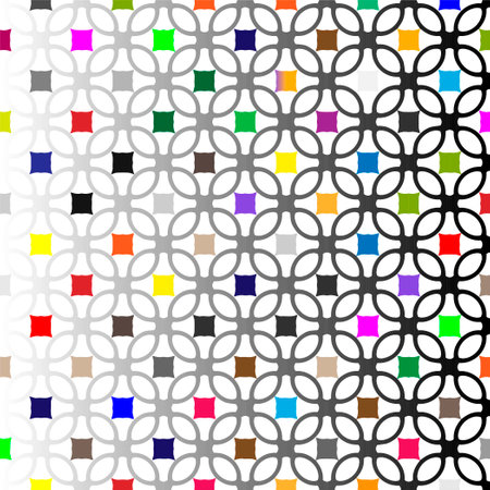 Background with colorful pattern. abstract background. Perfect for fashion, textile design, cute themed fabric, on wall paper, wrapping paper and home decor.のイラスト素材