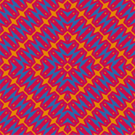Vintage background with repeat patterns. Perfect for fashion, textile design, cute themed fabric, on...