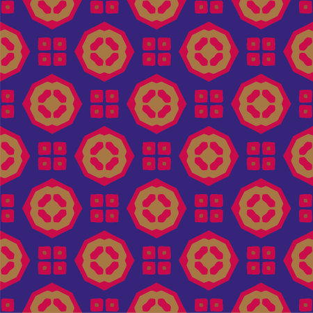 Vintage background with repeat patterns. Perfect for fashion, textile design, cute themed fabric, on...