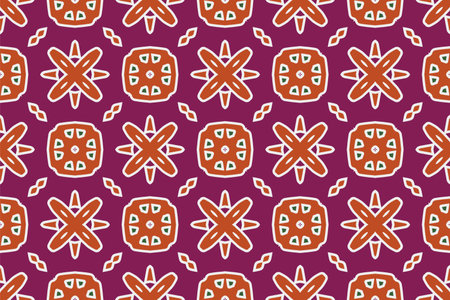 Abstract ethnic rug ornamental seamless pattern.Perfect for fashion, textile design, cute themed...