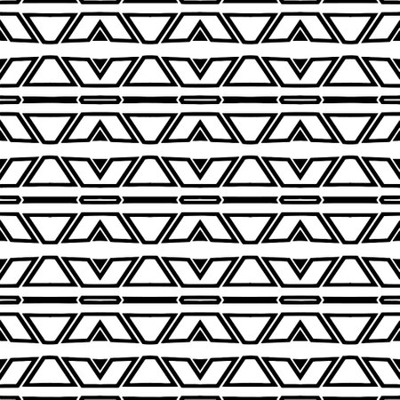 simple monochrome texture. abstract background. seamless repeating pattern.Black and white color.のイラスト素材