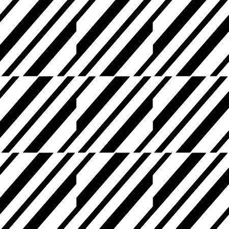 simple monochrome texture. abstract background. seamless repeating pattern.Black and white color.のイラスト素材
