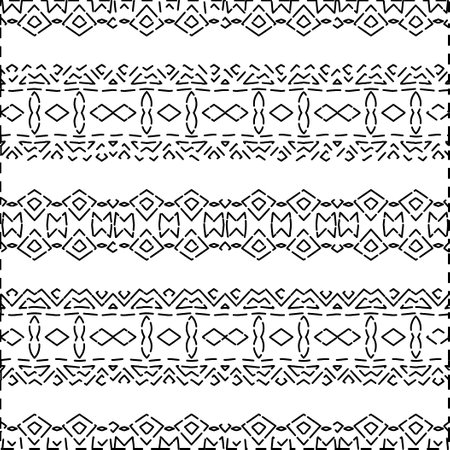 Dash lines. simple line pattern. Black and white pattern. Minimalistic background for web page, textures, card, poster, fabric, textile.のイラスト素材
