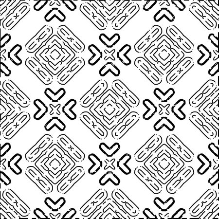 Dash lines. grunge texture. Black and white pattern. Abstract background for web page, textures, card, poster, fabric, textile.のイラスト素材