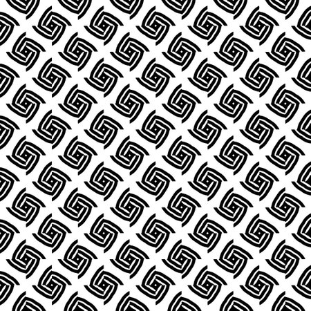 simple texture. Black and white color.Seamless repeating pattern. minimalist background. Monochrome art.のイラスト素材