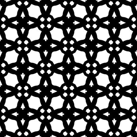 simple texture. Black and white color.Seamless repeating pattern. minimalist background. Monochrome art.のイラスト素材