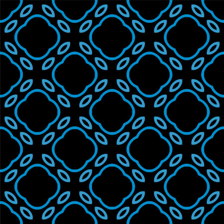 Geometric ornament in ethnic style.Seamless pattern with abstract shapes.Repeat design for fashion, textile design, on wall paper, wrapping paper, fabrics and home decor.のイラスト素材