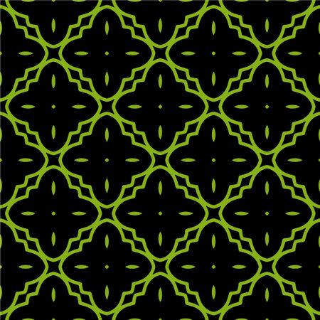 Geometric ornament in ethnic style.Seamless pattern with abstract shapes.Repeat design for fashion, textile design, on wall paper, wrapping paper, fabrics and home decor.のイラスト素材