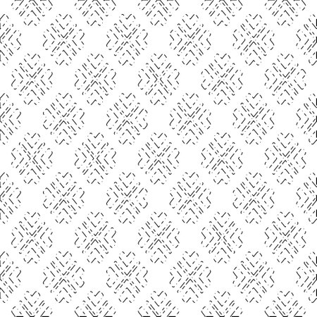 Dash lines. grunge texture. Black and white pattern. Abstract background for web page, textures, card, poster, fabric, textileのイラスト素材
