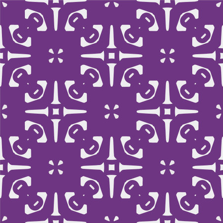Geometric ornament in ethnic style.Seamless pattern with abstract shapes.Repeat design for fashion, textile design, on wall paper, wrapping paper, fabrics and home decor.のイラスト素材