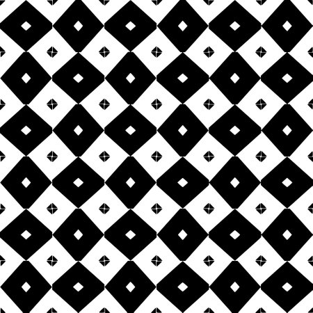 White background with black pattern. Seamless texture for fashion, textile design, on wall paper, wrapping paper, fabrics and home decor. simple repeat pattern.のイラスト素材