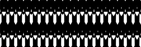 White background with black pattern. Seamless texture for fashion, textile design, on wall paper, wrapping paper, fabrics and home decor. simple repeat pattern.のイラスト素材