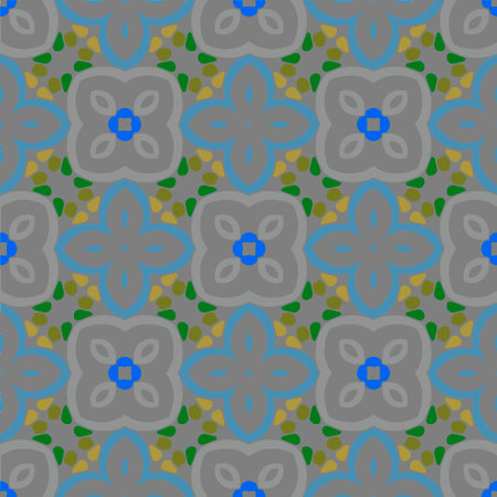 Repetitive abstract patterns. Seamless pattern for fashion, textile design, on wall paper, fabric patterns, wrapping paper, fabrics and home decor. abstract background.のイラスト素材