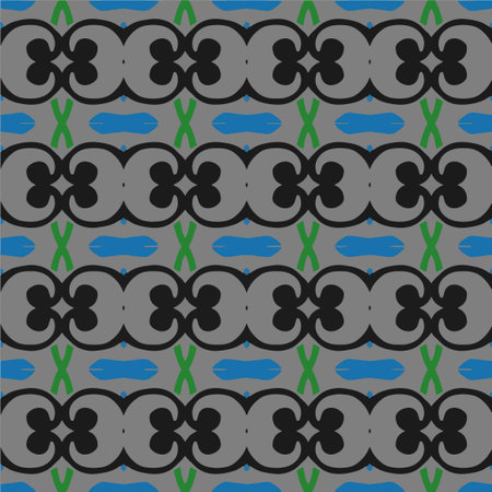 Repetitive abstract patterns. Seamless pattern for fashion, textile design, on wall paper, fabric patterns, wrapping paper, fabrics and home decor. abstract background.のイラスト素材