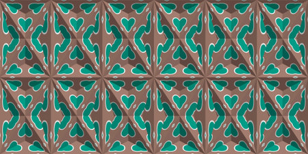 Repetitive abstract patterns. Seamless pattern for fashion, textile design, on wall paper, fabric patterns, wrapping paper, fabrics and home decor. abstract background.のイラスト素材