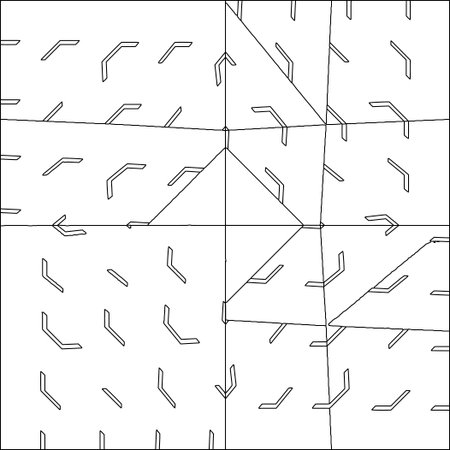 Stylish texture with figures from lines.Abstract geometric black and white pattern for web page, textures, card, poster, fabric, textile. Monochrome graphic repeating design.のイラスト素材