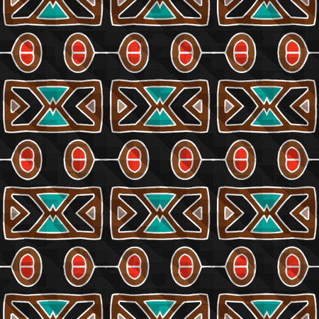 Repetitive abstract patterns. Seamless pattern for fashion, textile design, on wall paper, fabric...