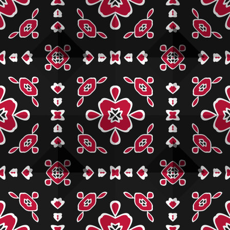 Repetitive abstract patterns. Seamless pattern for fashion, textile design, on wall paper, fabric patterns, wrapping paper, fabrics and home decor. abstract background.のイラスト素材