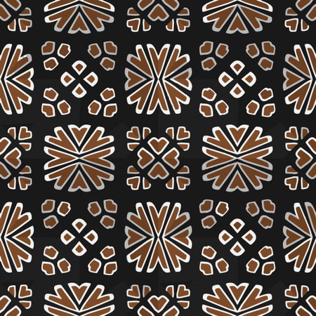 Repetitive abstract patterns. Seamless pattern for fashion, textile design, on wall paper, fabric patterns, wrapping paper, fabrics and home decor. abstract background.のイラスト素材