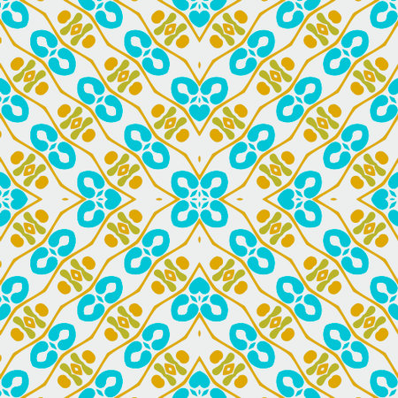 Repetitive abstract patterns. Seamless pattern for fashion, textile design, on wall paper, fabric patterns, wrapping paper, fabrics and home decor. abstract background.のイラスト素材