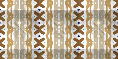 Vector seamless mosaic art pattern. Repeat pattern for fashion, textile design, on wall paper,...