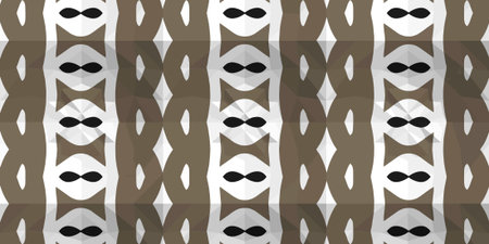 Vector seamless mosaic art pattern. Repeat pattern for fashion, textile design, on wall paper, fabric patterns, wrapping paper, fabrics and home decor. art background.のイラスト素材