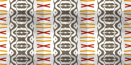 Vector seamless mosaic art pattern. Repeat pattern for fashion, textile design, on wall paper,...