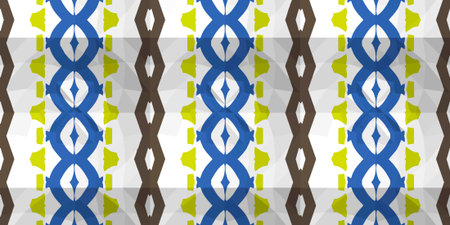 Vector seamless mosaic art pattern. Repeat pattern for fashion, textile design, on wall paper,...