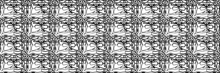 White background with striped shapes. Texture with figures from lines.Line shape design.Abstract background for web page, textures, card, poster, fabric, textile. Monochrome graphic repeating design.のイラスト素材