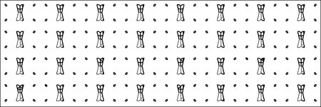 White background with striped shapes. Texture with figures from lines.Line shape design.Abstract background for web page, textures, card, poster, fabric, textile. Monochrome graphic repeating design.のイラスト素材